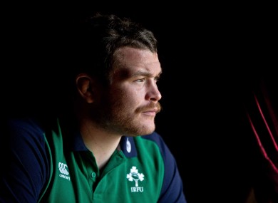 McGrath at an Ireland press conference at Carton House in March