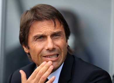 Conte hasn't enjoyed the best of starts to life in England.