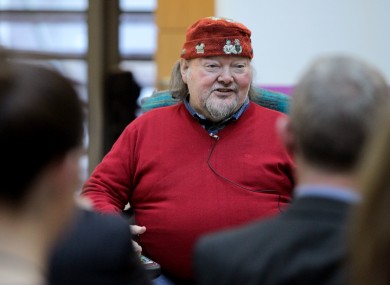 Naughton at the launch of the HSE's National Guidelines on Accessible Health and Social Care Services in 2015.