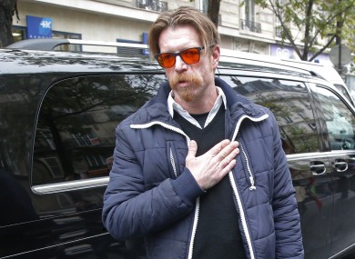 Eagles of Death Metal lead singer, Jesse Hughes.