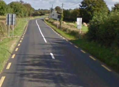 The N52 north of Mullingar.