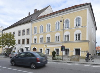 Hitler and his parents moved from the property when he was very young.