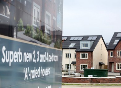 New 2, 3 and 4 bedroom houses being built in Saggart in an estate called Cuil Duin Citywest.
