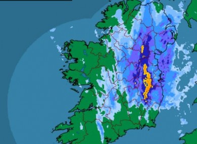 Rainfall radar