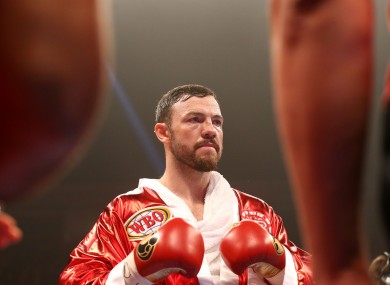 Lee: lost world title to Billy Joe Saunders in December 2015.