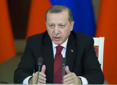 Turkey's President Recep Tayyip Erdogan has hit out at the Dutch government.