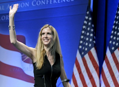 Ann Coulter at a conservative conference in Washington in 2011.