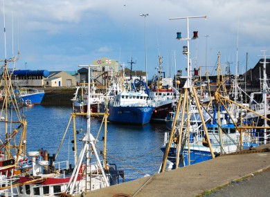 The harbour in Kilkeel, Co Down.