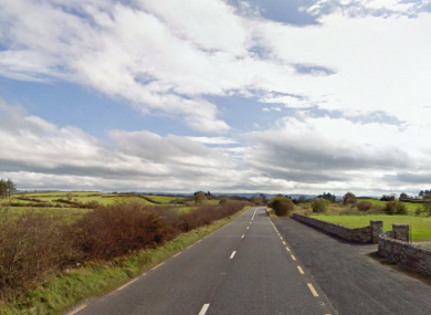 The R314 road near Ballina