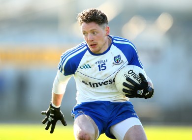 Monaghan's Conor McManus is a key attacking weapon for the Farney men.