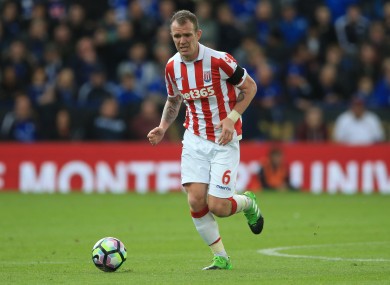 Whelan has made almost 300 Premier League appearances for Stoke.