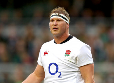 England captain Dylan Hartley.