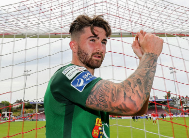 Sean Maguire scored 20 goals for Cork City in the League of Ireland this season before leaving to join Preston.