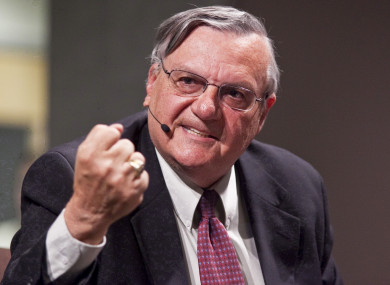 Joe Arpaio is a longtime supporter of Trump.