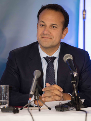 Taoiseach Leo Varadkar at the Fine Gael think-in in Clonmel yesterday.