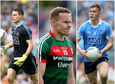 Stephen Cluxton, Andy Moran and Con O'Callaghan are all in the running.