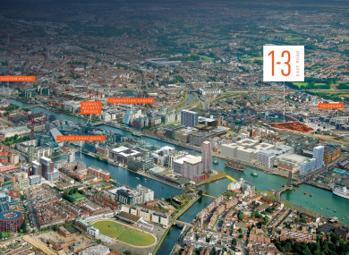 The location of the site.