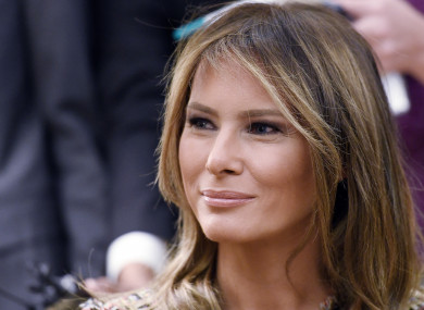 Melania was not impressed with her husband's ex-wife's comments.