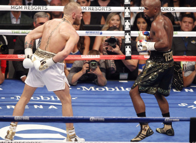 McGregor says he will not call out retired Floyd Mayweather.