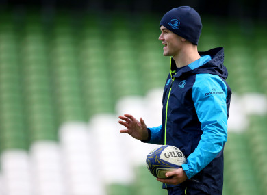 Jonathan Sexton is set to start for Leinster against Ulster.