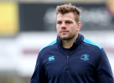 Murphy pictured during Leinster's squad session at Donnybrook yesterday.