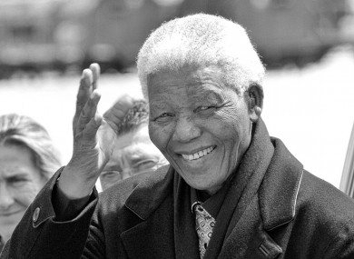 Nelson Mandela in 2004