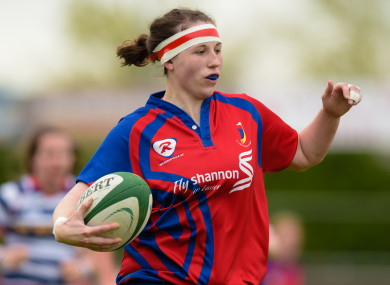 Chloe Pearse was among the try scorers for UL Bohemians.