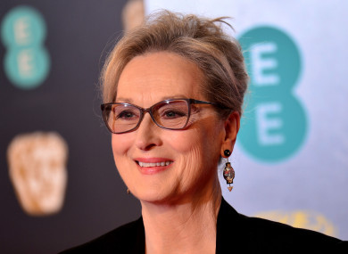 Meryl Streep, who has said the Hollywood abuse scandal is something she discusses with her daughters.