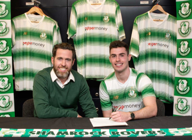 Joel Coustrain put pen to paper today.