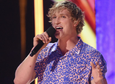 Logan Paul a the Teen Choice Awards in Los Angeles.