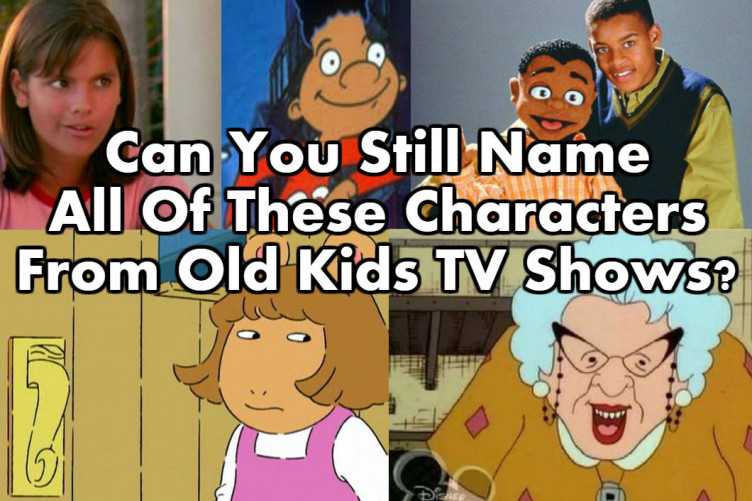 can you still name all of these characters from old kids tv shows