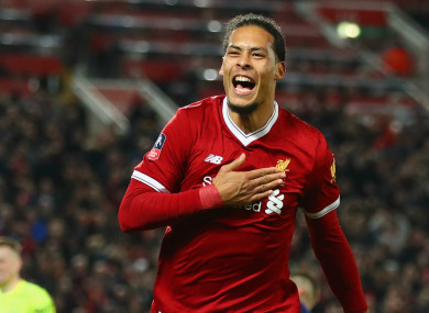 Van Dijk is the most expensive defender in world football.