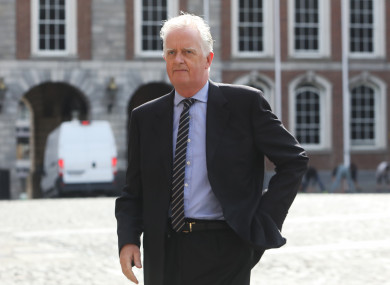 Tribunal chairman Mr Justice Peter Charleton