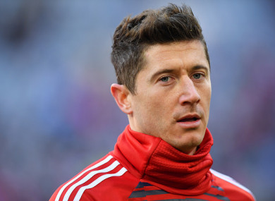 Robert Lewandowski is believed to have been involved in a heated argument with Mats Hummels.