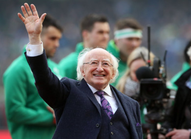 Michael D Higgins has not yet said if he will seek a second term.