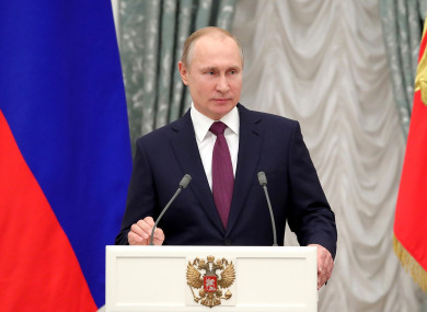Russia has repeatedly accused rebels of staging chemical attacks.