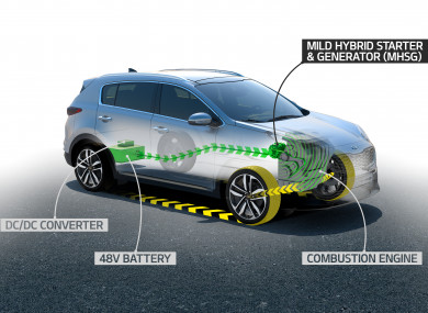 Kia Motors Will Introduce Its First 48v Sel Mild Hybrid Later Kia Motors Will Introduce Its First 48v Sel Mild Hybrid Later This Year