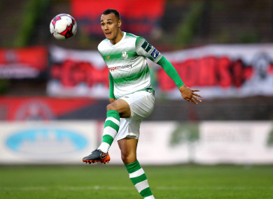 Graham Burke of Shamrock Rovers.