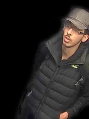 Salman Abedi caught on CCTV travelling to the Manchester Arena.
