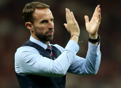 Perspective: England boss Gareth Southgate says he doesn't beat himself up as much after defeats.