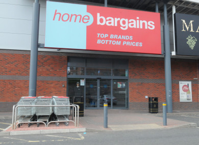 The store where the child was attacked over the weekend.