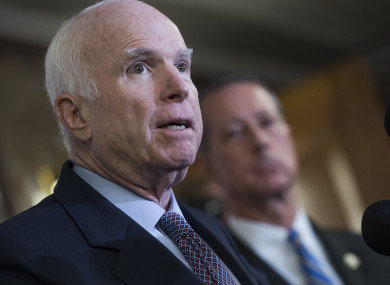 McCain was first elected as a senator in 1987.