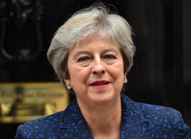 File photo Teresa May