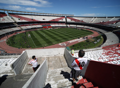 A general view of the stadium.