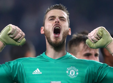 De Gea is one of the best goalkeepers in the world.