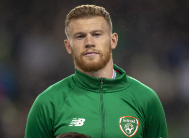 Ireland international James McClean.