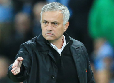 Jose Mourinho (file pic).