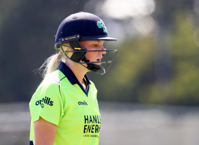 Ireland's Kim Garth (file photo).