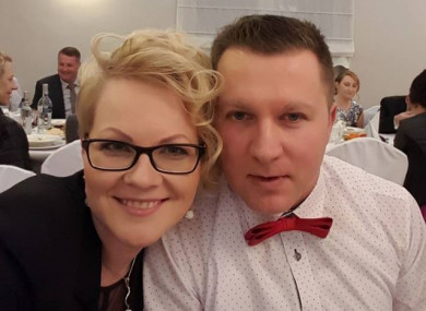 Mikolai Wilk and his wife Elzbieta.