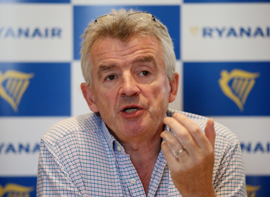 Ryanair CEO Michael O'Leary